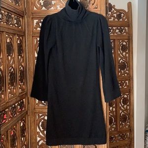 DVF black cashmere dress